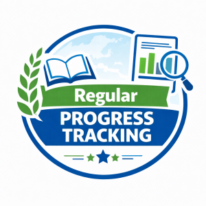 regular progress tracking